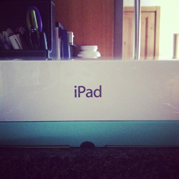 Det här med att mina föräldrar precis överraskade mig med en iPad?!!!! #chockad