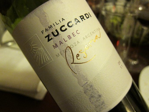 2011 Zuccardi Malbec Reserva