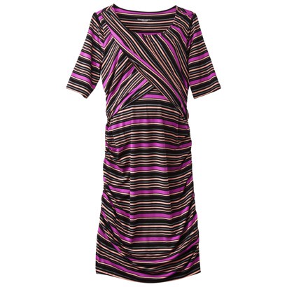  Maternity Dress on For Target   Maternity Elbow Sleeve Contoured Dress   Pink Black Red