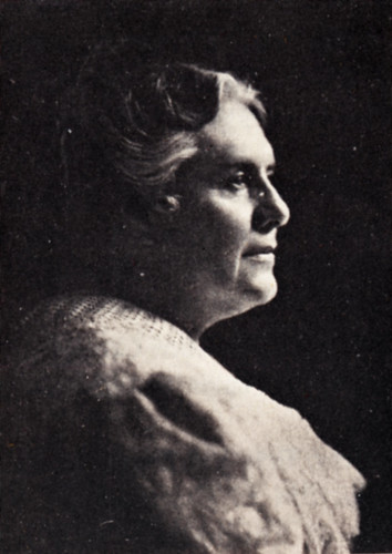 A portrait of Anna Botsford Comstock - a leader in nature studies and the first female professor at Cornell.