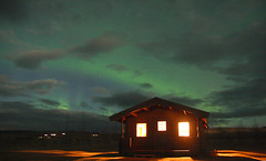Aurora borealis en Islandia (Marzo 2013)