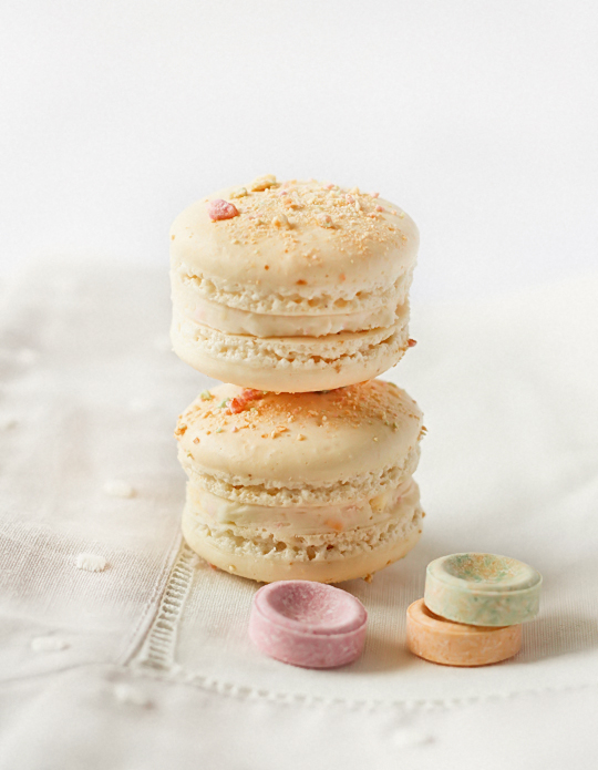 Fruit Tingle (Fizzy Candy) Macarons