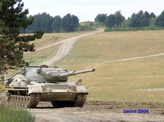 Leopard 1 Panzer des Truppenübungsplatz Camp Vogelsang 2004