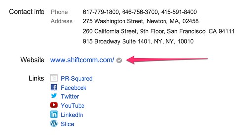 SHIFT Communications - Google+