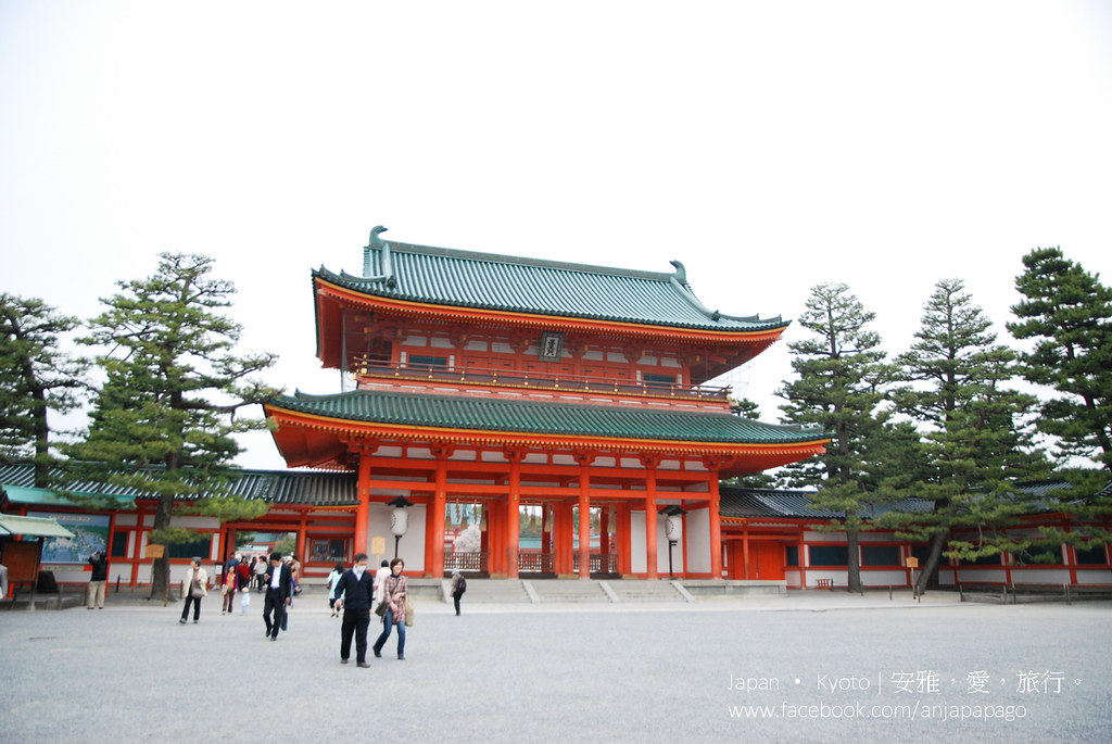 京都赏樱 平安神宫
