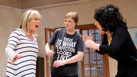 Linda Robson, Pauline Quirke and Lesley Joseph in the new stage show of Birds of a Feather.