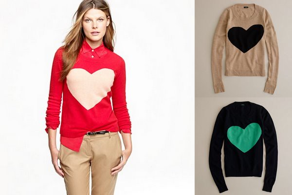 heart sweater-1