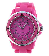 Your Fashion Jewellery - Bright Pink Fashion Watch