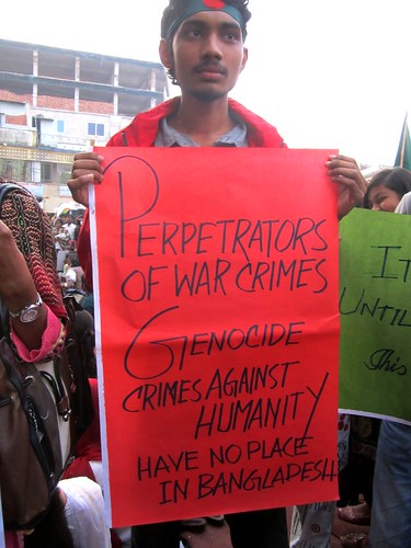 Perpetrators of War Crimes, Genocide, have no place in Bangladesh!