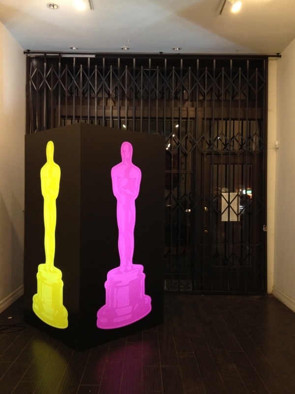 Pretty In Plastic Light Installation - "For Your Consideration"