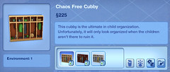 Chaos Free Cubby