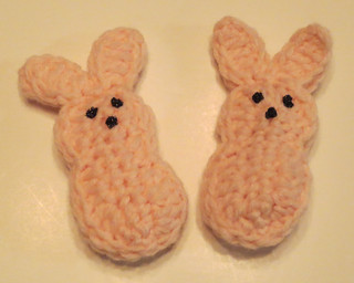 Crocheted Easter Eggs and Peeps