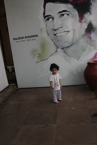 Nerjis Asif Shakir Met Mr Rajesh Khanna When She Was 8 Month Old by firoze shakir photographerno1