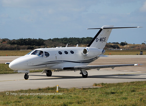 G-MICE Cessna 510 Mustang by Jersey Airport Photography