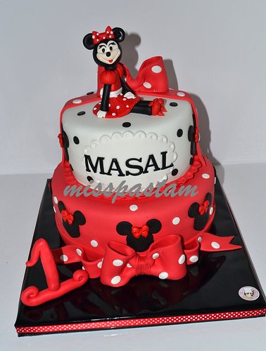 minnie mouse cake by MİSSPASTAM