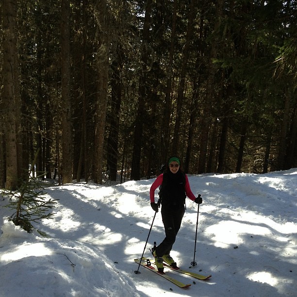 #skitouring bonjour!