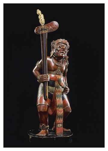 018-Dagger (kris) Soporte en forma de un demonio-1800-1900-Bali-Copyright © 2011 Asian Art Museum