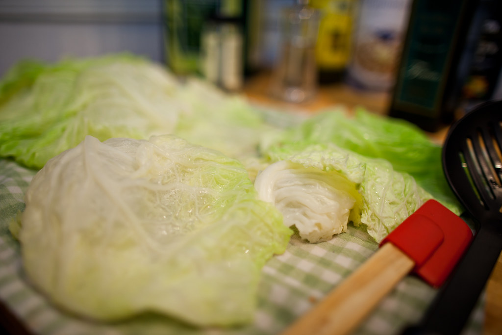 Vegan Italian Stuffed Cabbage