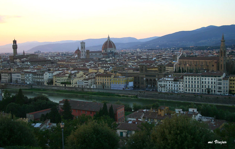 Vista de Florencia, Italia