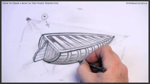 learn how to draw a boat in two point perspective 015