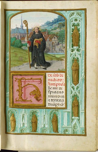 022- Benedictus-45 recto-GKS 1605 4 º Salterio - 1500-1535- The Royal Library