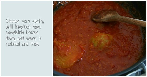 Tomato Pasta Sauce Collage 4