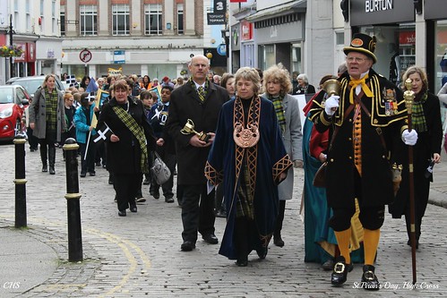 St.Piran's Day Parade, Truro, 5th March 2013 by Stocker Images