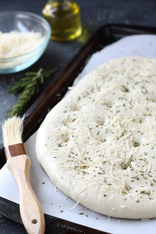 Rosemary and Parmesan Focaccia