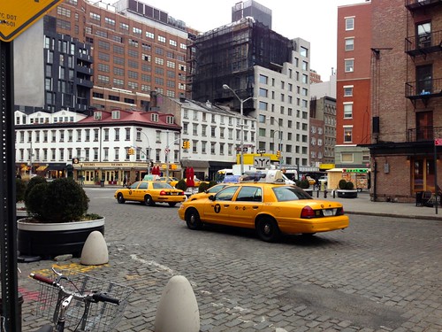 Yellow Cabs at NYC