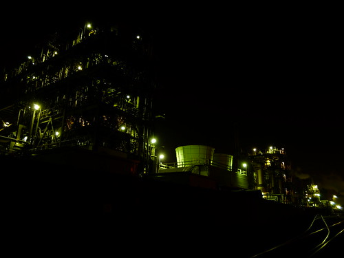 Kawasaki factory night scene 08