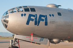 B-29 Fifi visits San Deigo