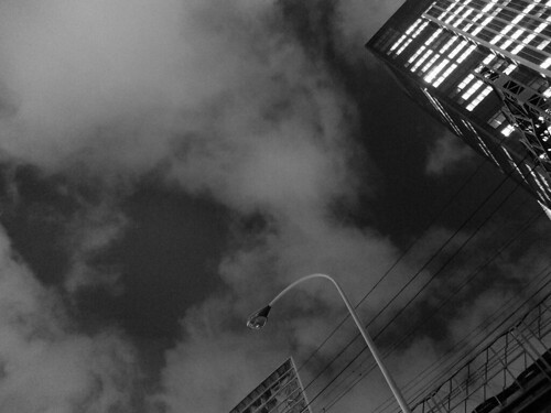 FUJIFILM X20 night clouds