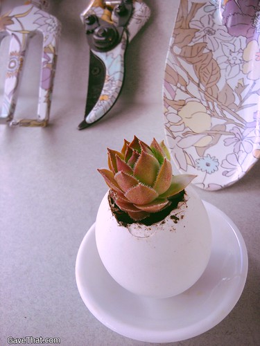 Easter Egg Planter DIY Gift Idea by Gift Style Blog Gave That