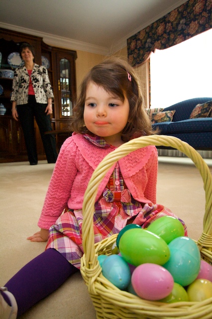 Lydia w/ Easter Basket