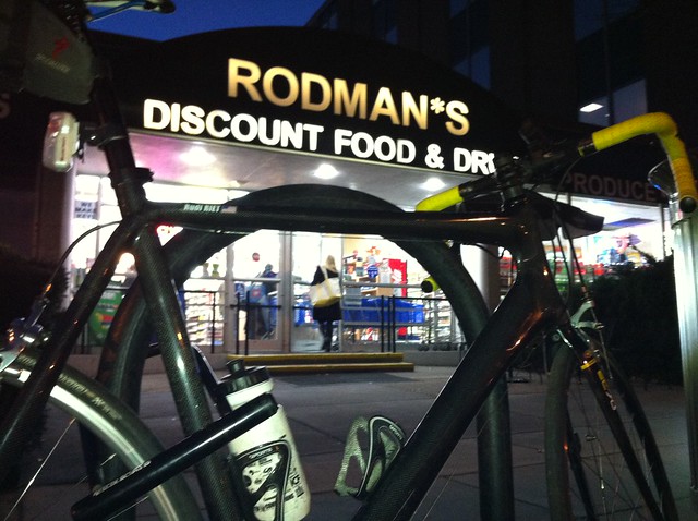 The Rudi Projekt outside of Rodman's