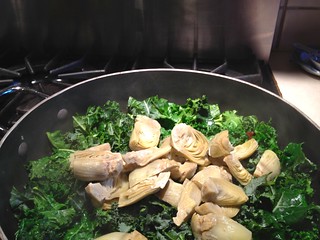 Italian Tortellini with Kale and Artichokes from Buttercream Lane