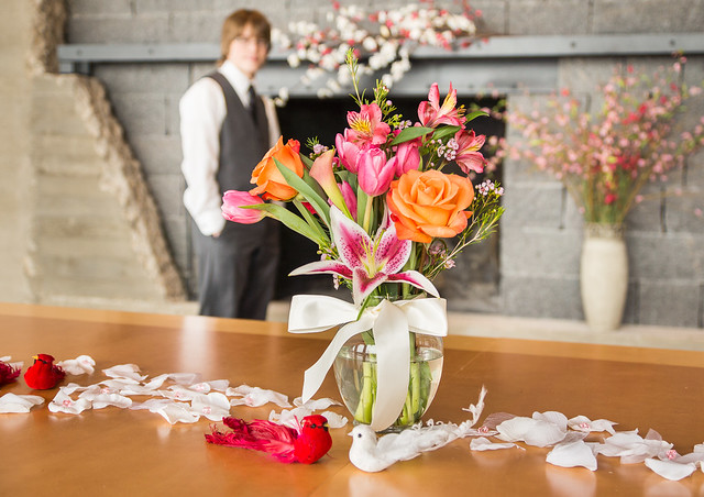 Flowers, Vase, Decorations, Groom, Wedding, 