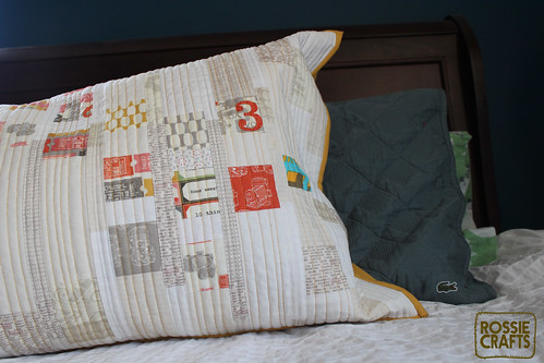 23 Patchwork Pillow by Rossie