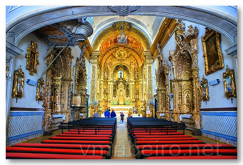 Interior da Igreja do Carmo, em Faro by VRfoto