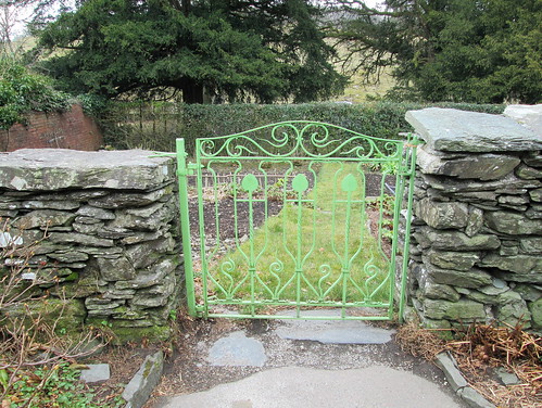 a garden gate Hill Top