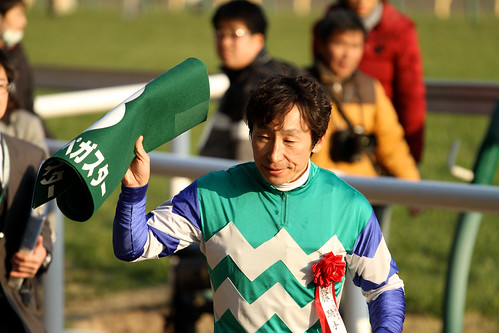Winning Jockey Norihiro Yokoyama