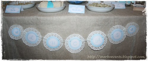 Baby Shower Lucas Banderin by Merbo Events