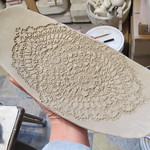 Double-lace plate (drying)