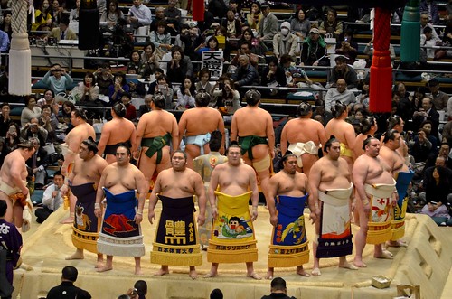 Sumo Tournament Opening Ceremonies
