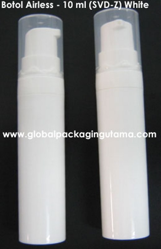 Botol Airless - 10 ml (SVD-Z) white