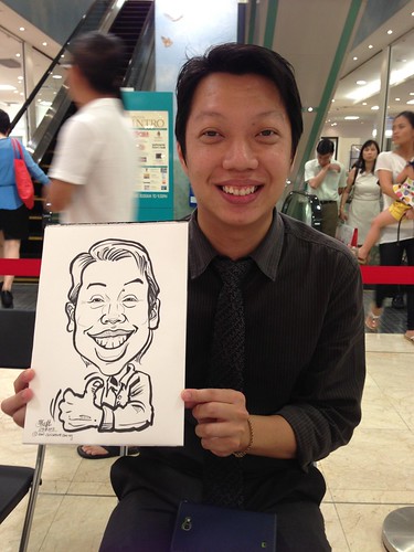 caricature live sketching for Takashimaya Good Friday Special - 3