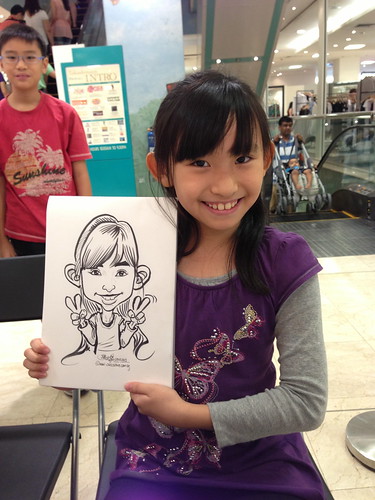 caricature live sketching for Takashimaya Good Friday Special - 10