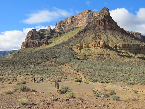 The South Kaibab Trail near the Tonto Trail Junction, Grand Canyon National Park, Arizona
