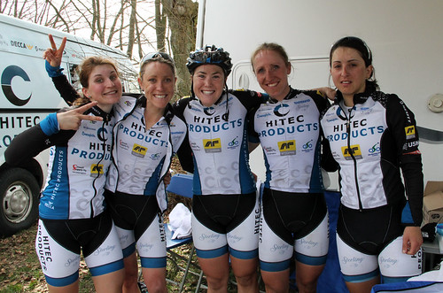 Team Hitec after the Flèche Wallonne