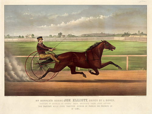 001-Imagen carreras caballos trotones-Library of Congress